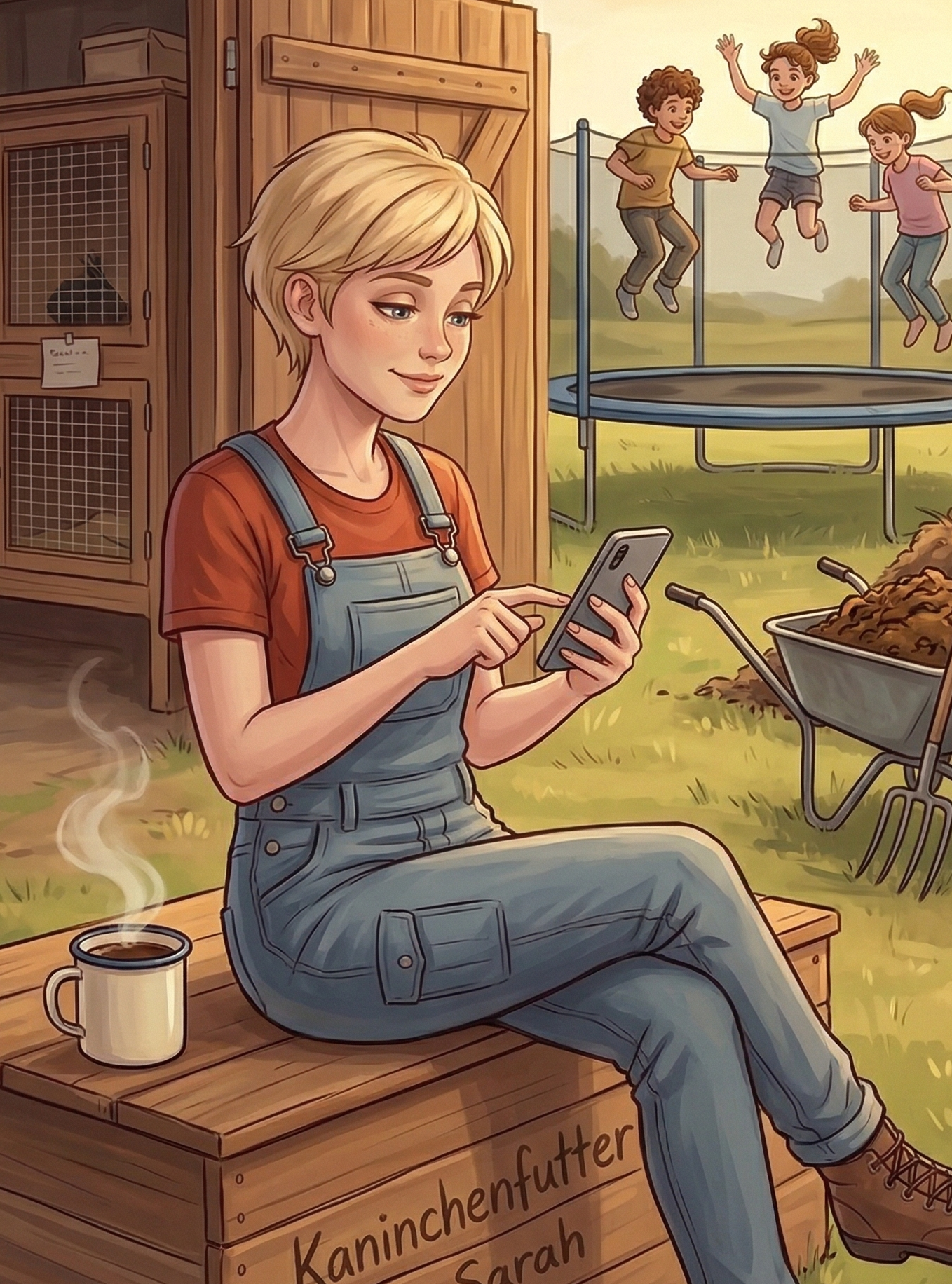 GENKANIN Feature-Header mit Kaninchenmotiv